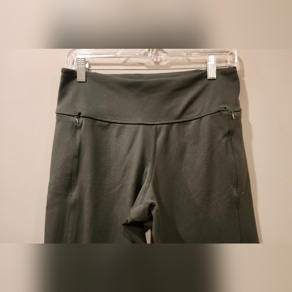 DANSKIN - Olive Green High-Waisted Leggings - Picture 2 of 5